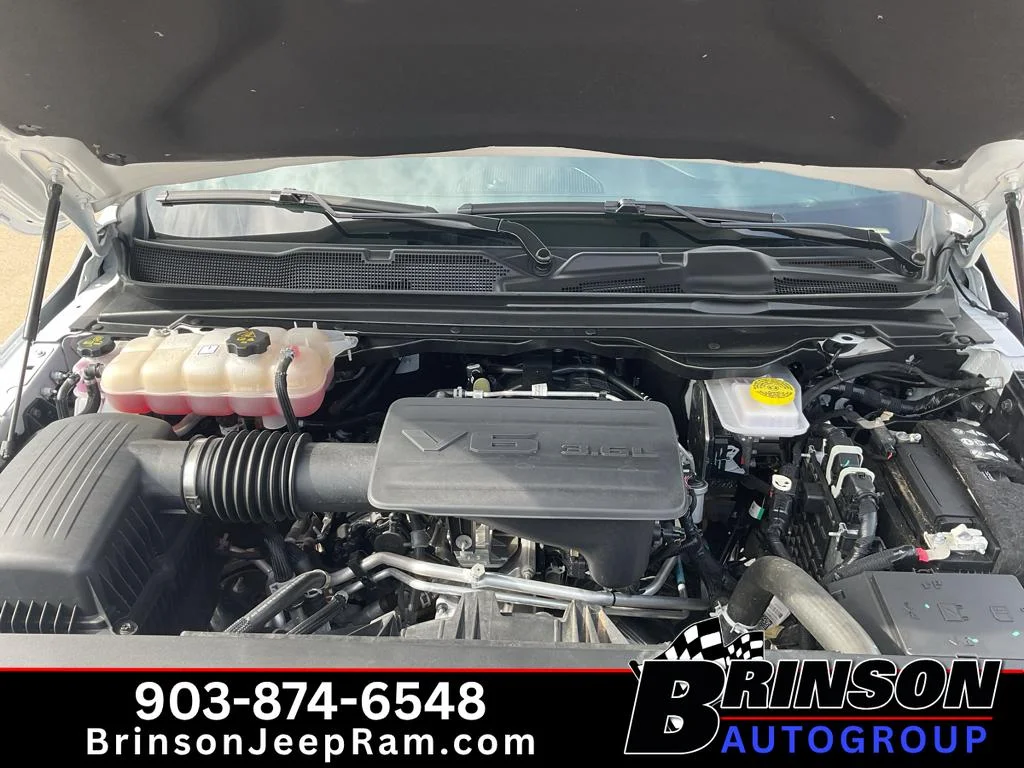 Used 2025 Bright White Clearcoat Ram Lone Star image 11