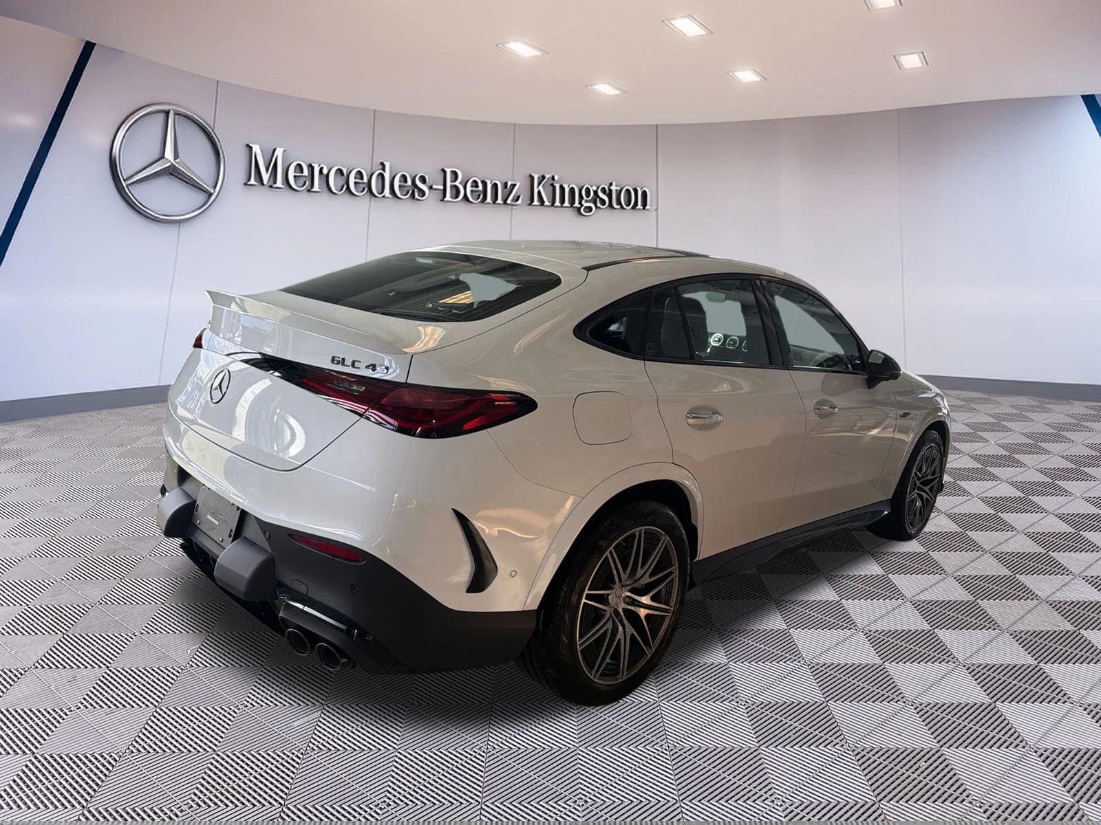 New 2026 White Mercedes-Benz AMG GLC 43 4MATIC Coupe image 5