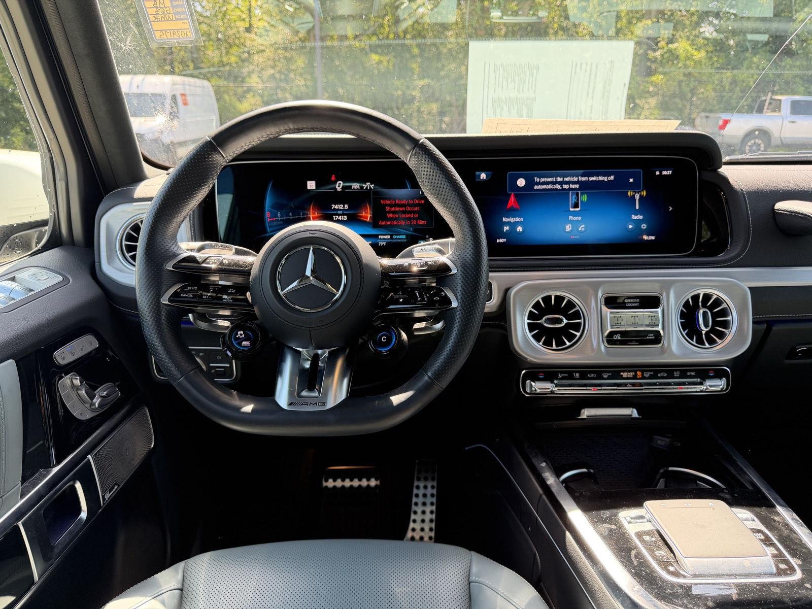 Certified Used 2025 MANUFAKTUR Moonlight White Magno Mercedes-Benz AMG® G 63 image 18