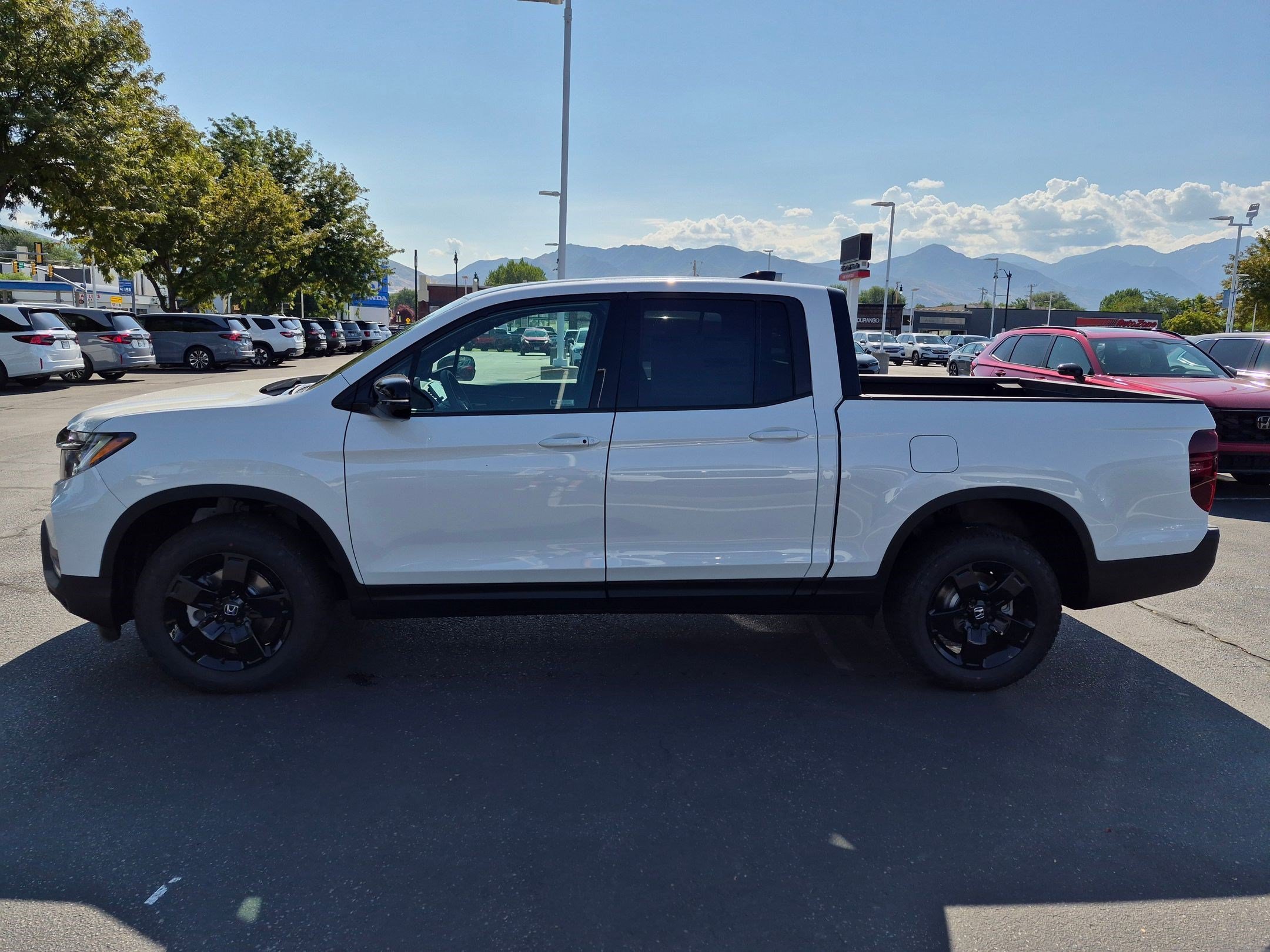 New 2026 Platinum White Pearl Honda Black Edition Two-Tone image 7