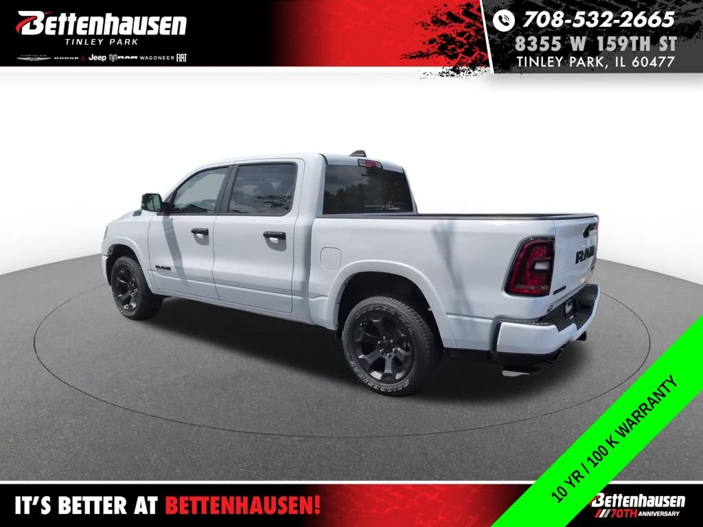 New 2026 Bright White Clear-Coat Exterior Paint RAM Big Horn image 11