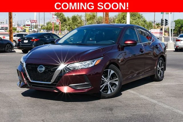 Used 2023 Red Nissan SV image 1