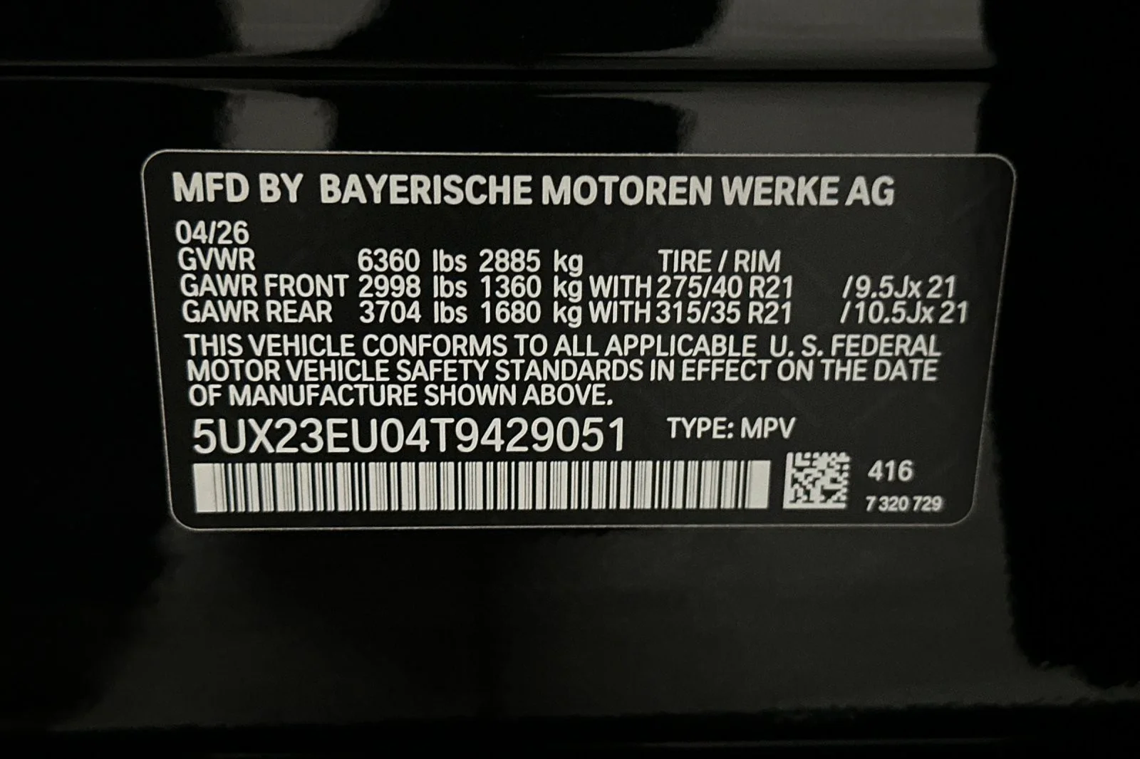 New 2026 Carbon Black Metallic BMW xDrive40i image 28