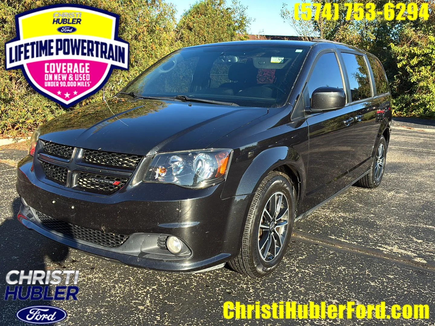 Used 2018 Black Onyx Crystal Pearlcoat Dodge GT image 1