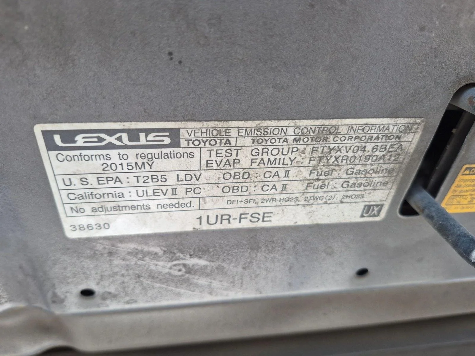 Used 2015 Nebula Gray Pearl Lexus  image 25