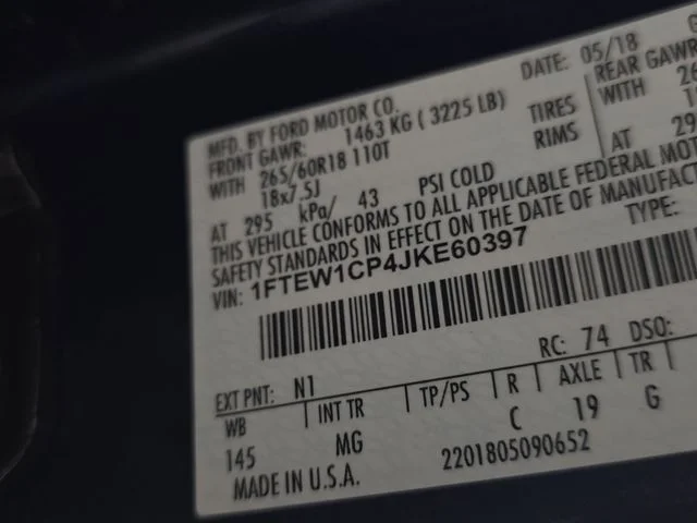 Used 2018 Blue Ford XLT image 31