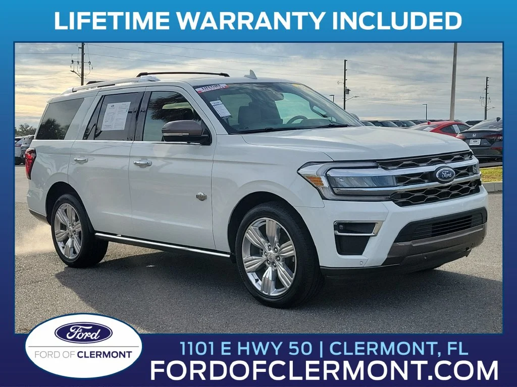Used 2022 Star White Ford King Ranch image 1