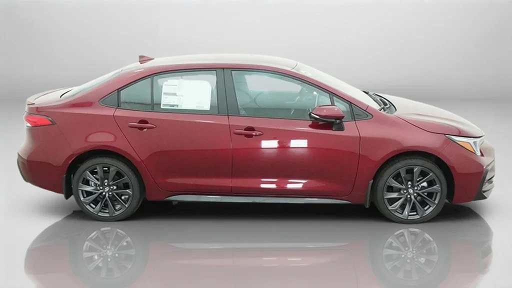 New 2027 Ruby Flare Pearl Toyota SE image 7