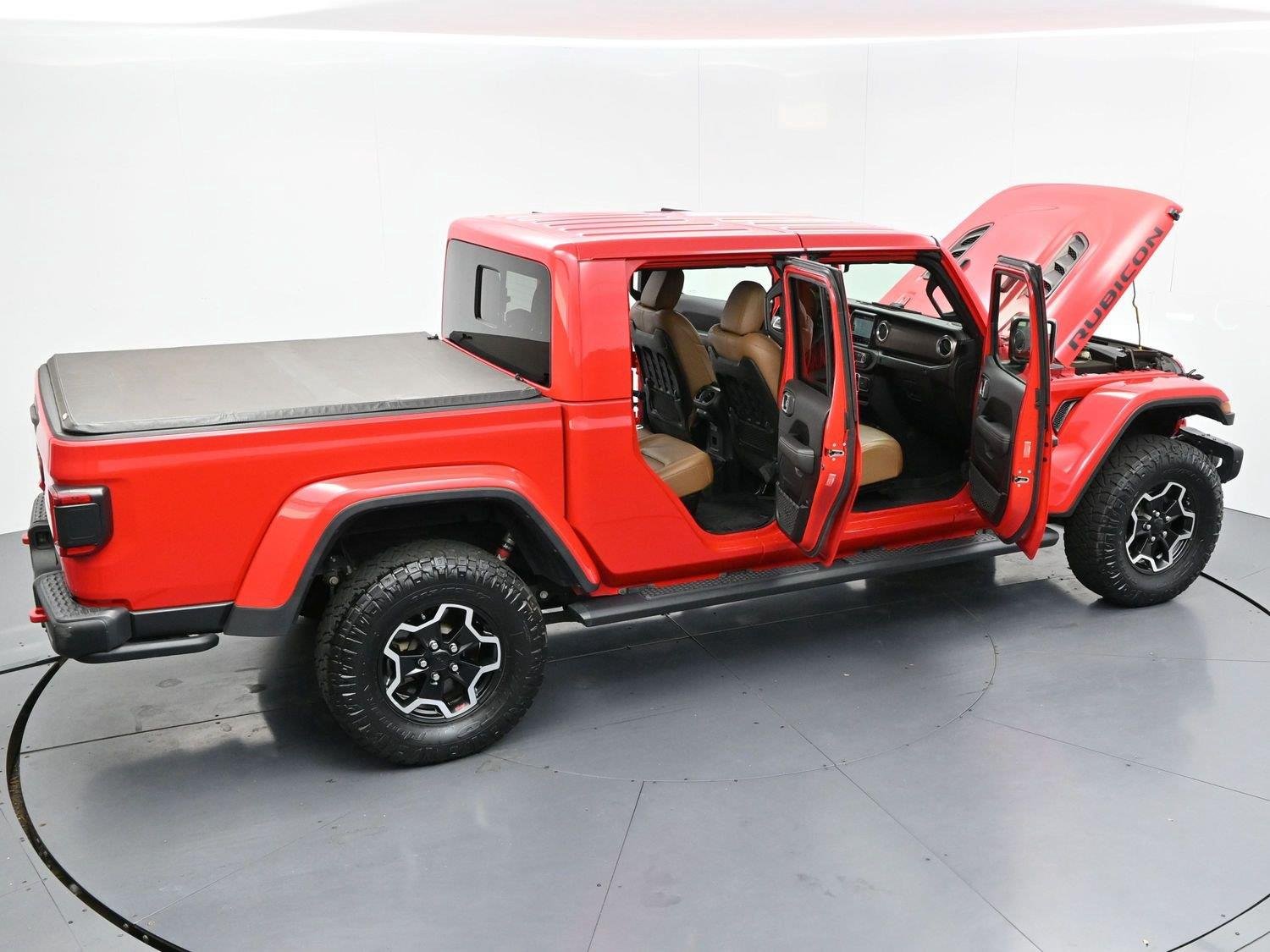 Used 2021 Firecracker Red Clearcoat Jeep Rubicon image 38