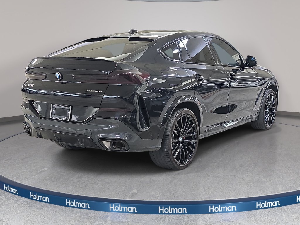 Certified Used 2024 Black Sapphire Metallic BMW xDrive40i image 6