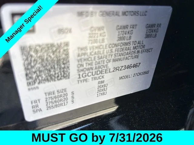Used 2024 Black Chevrolet RST image 35