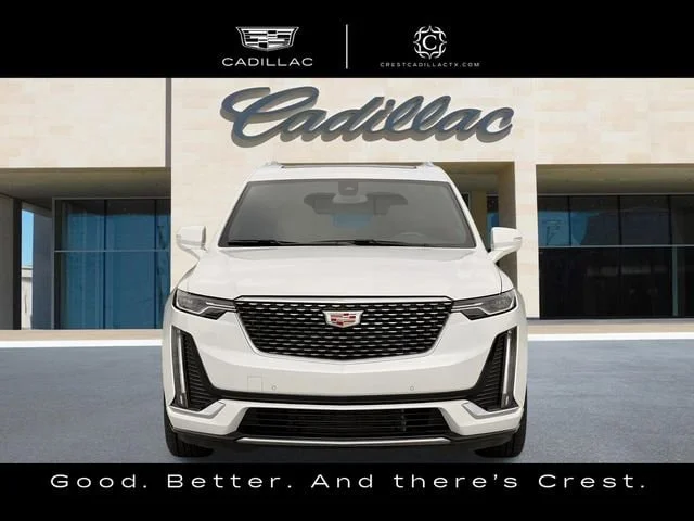 Used 2024 Crystal White Tricoat CADILLAC Premium Luxury image 11