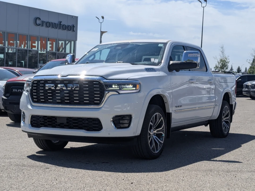 New 2026 White RAM Tungsten - - 3.0L Hurricane HO T-Turbo - Trailer Tow Group - E-Locker Rear Axle & More! image 4