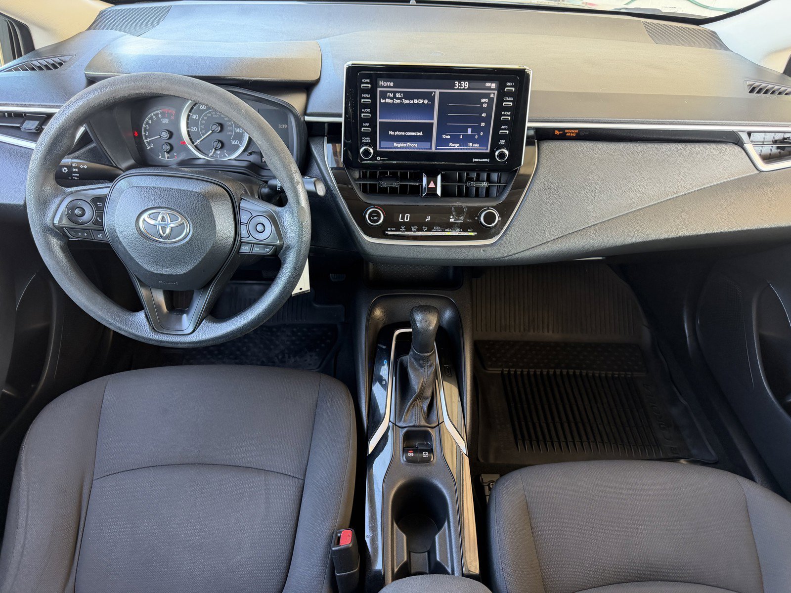 Used 2021 Black Sand Pearl Toyota LE image 24