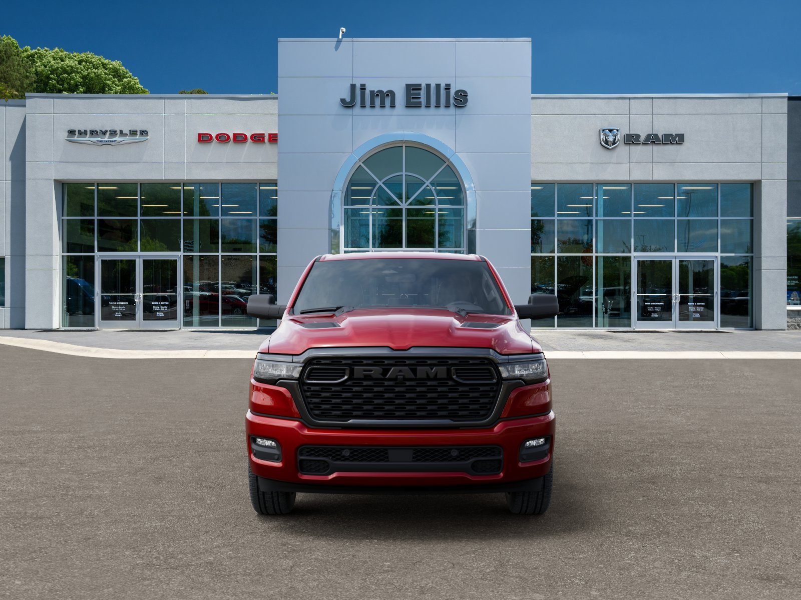 New 2026 Molten Red Pearlcoat RAM Express image 6