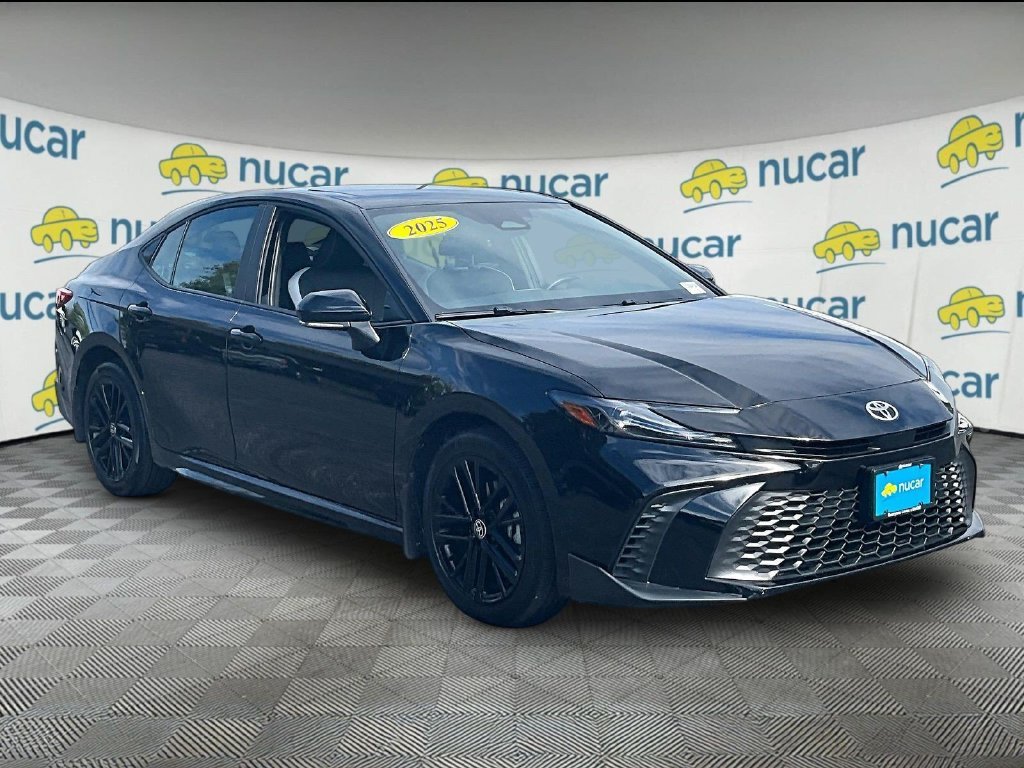 Used 2025 Black Toyota SE image 1