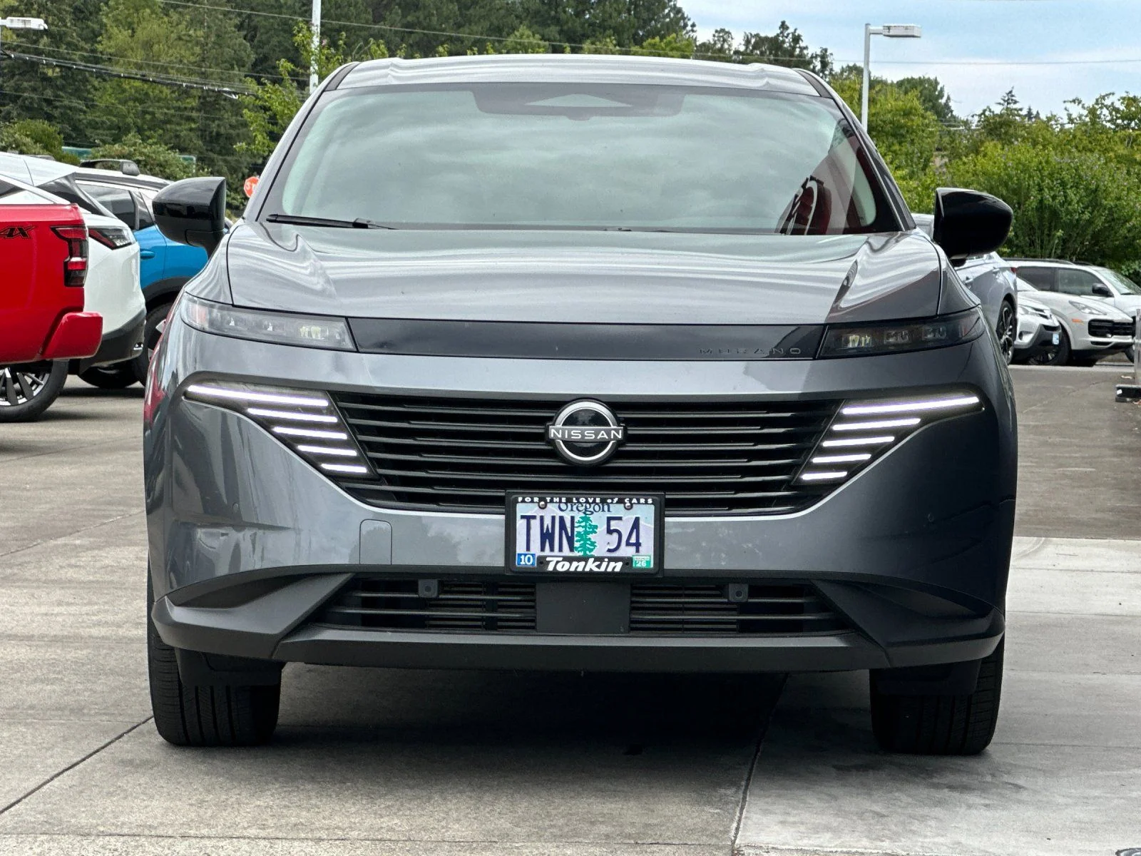 Used 2025 Gun Metallic Nissan SV image 8