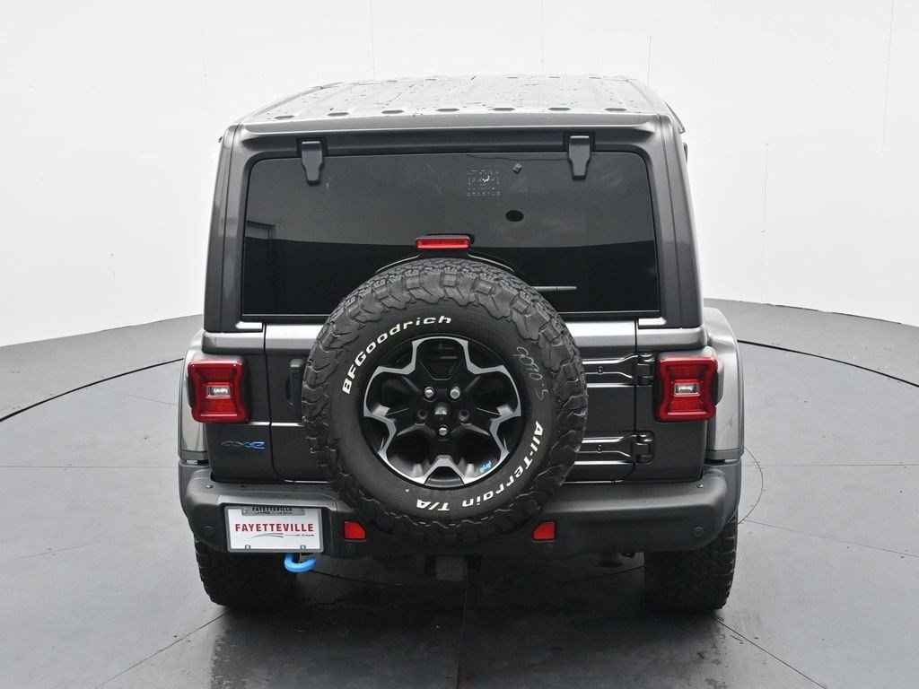 Used 2021 Granite Crystal Metallic Clearcoat Jeep Unlimited Rubicon image 22