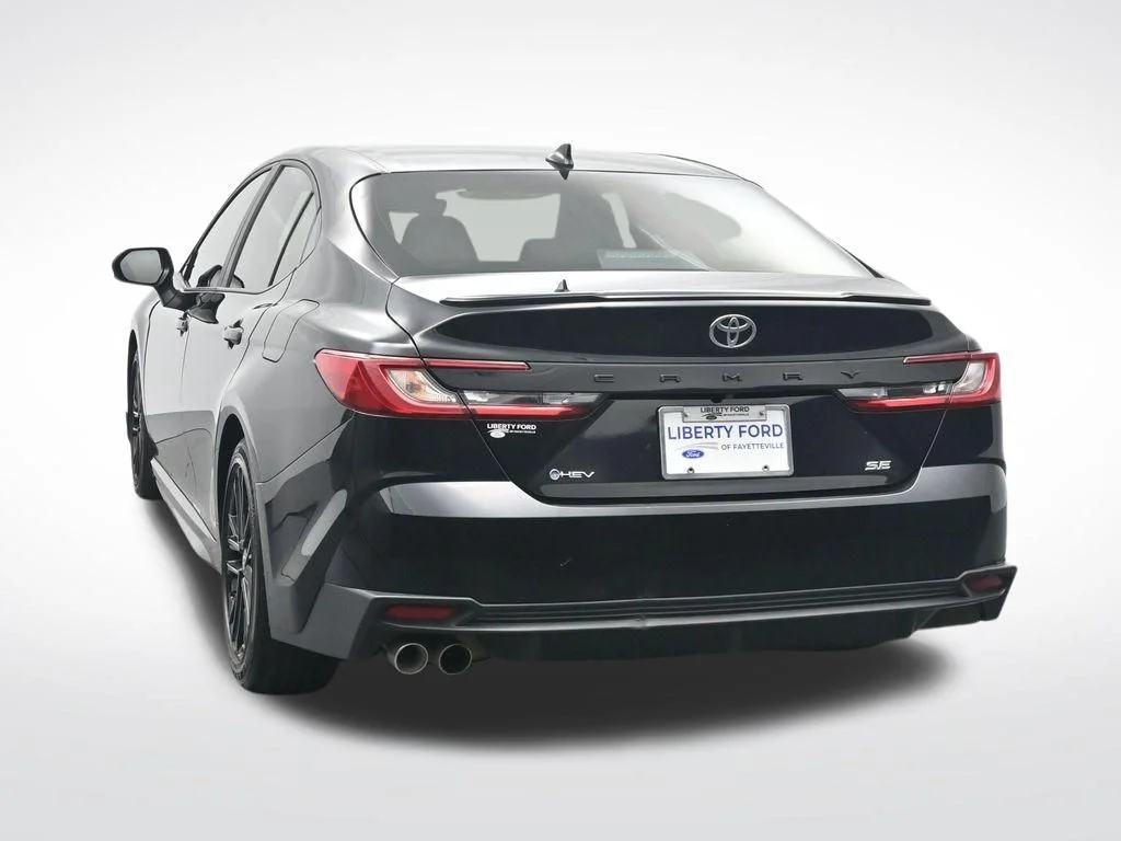 Used 2025 Black Toyota SE image 9