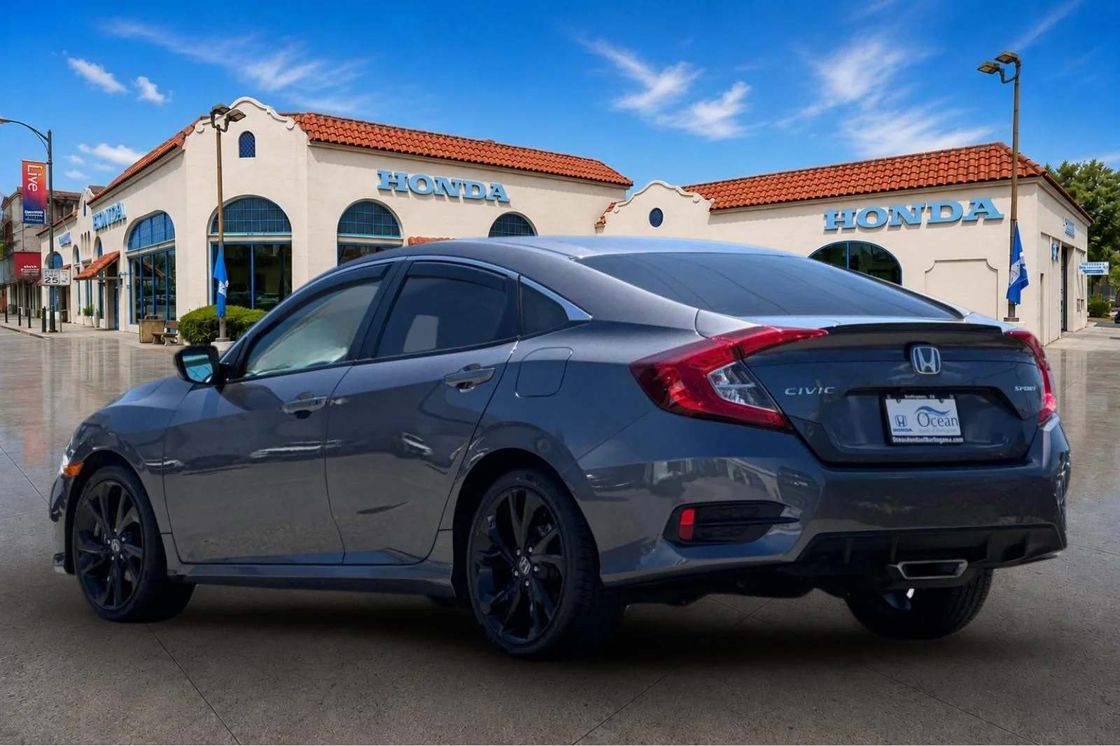 Certified Used 2021 Modern Steel Metallic Honda Sport image 6