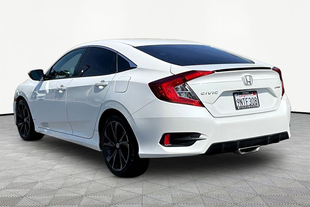 Used 2020 White Honda Sport image 4