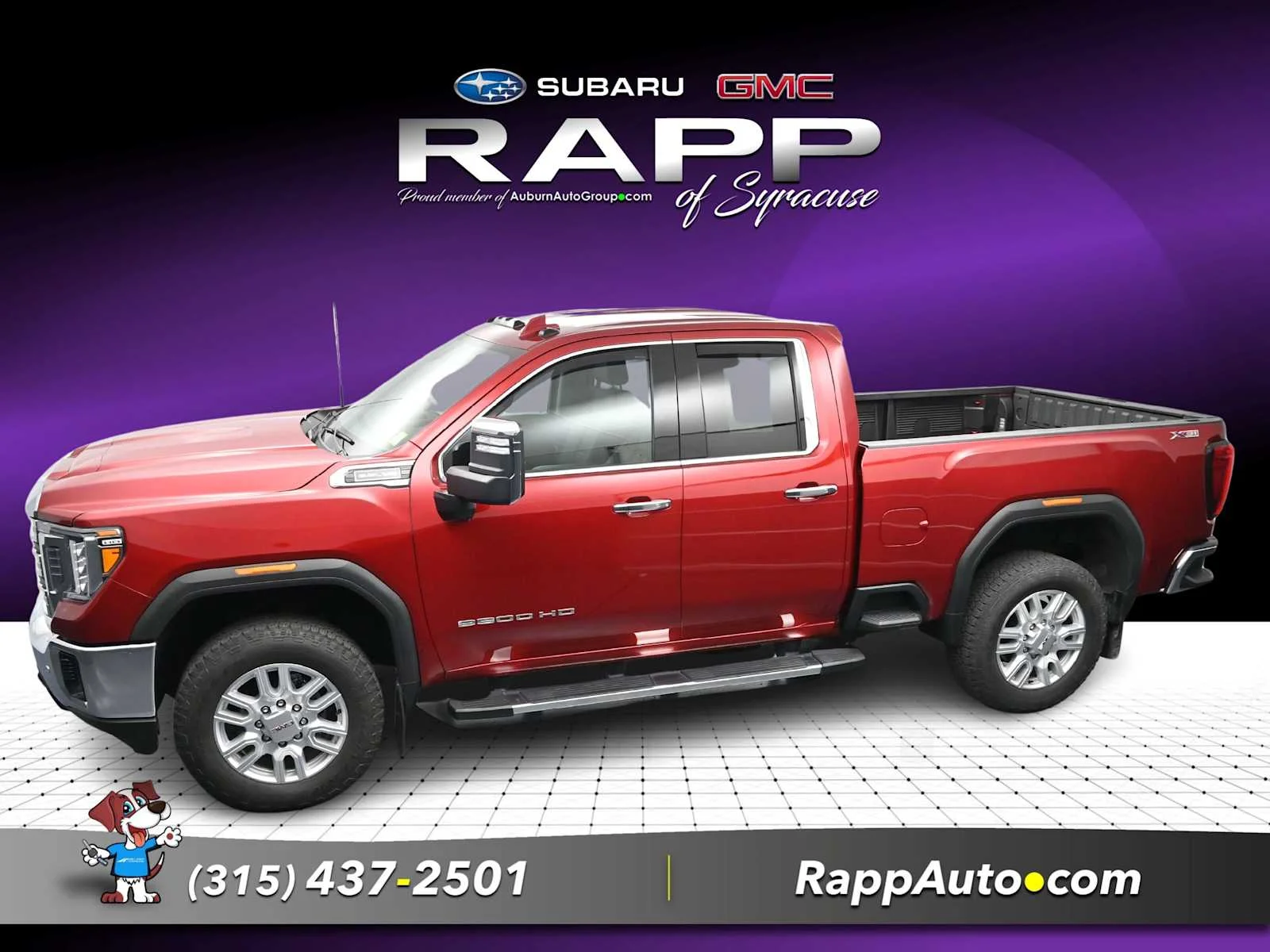 Used 2022 Cayenne Red Tintcoat GMC SLT image 1