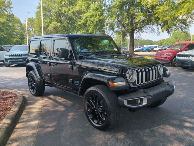 Used 2025 Black Jeep Sahara 4xe image 7