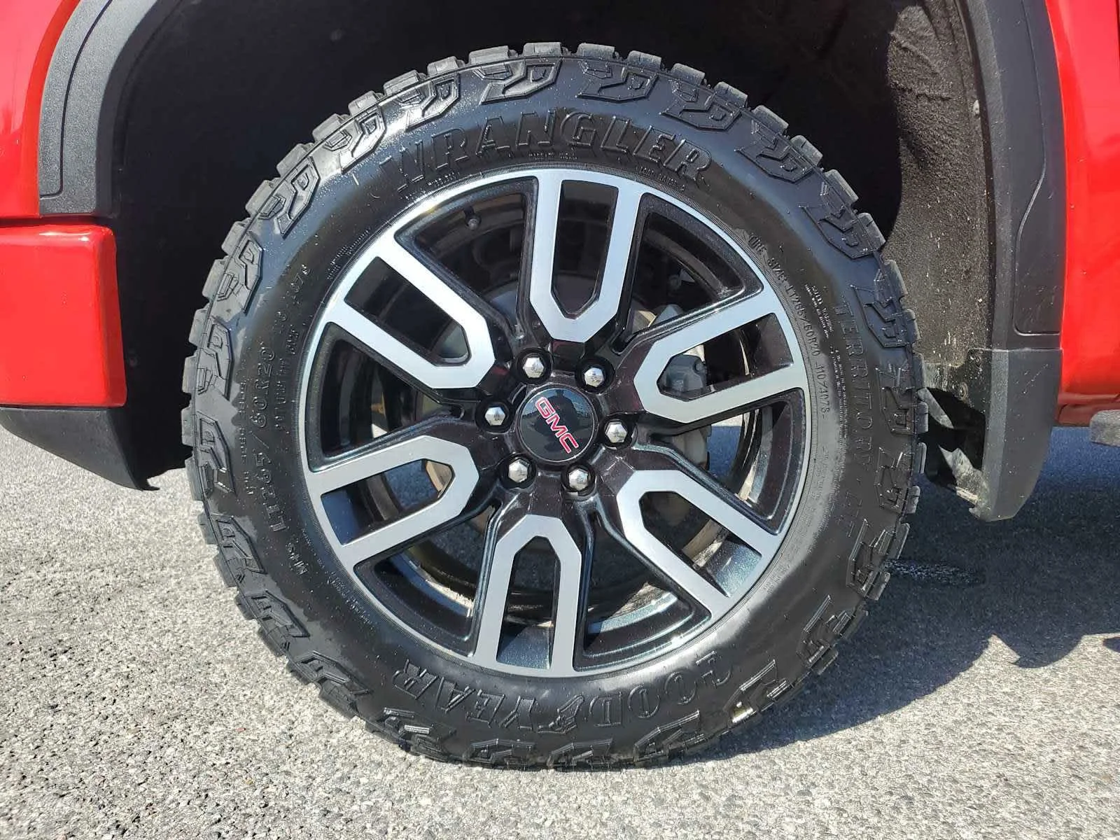 Used 2021 Cardinal Red GMC AT4 image 10