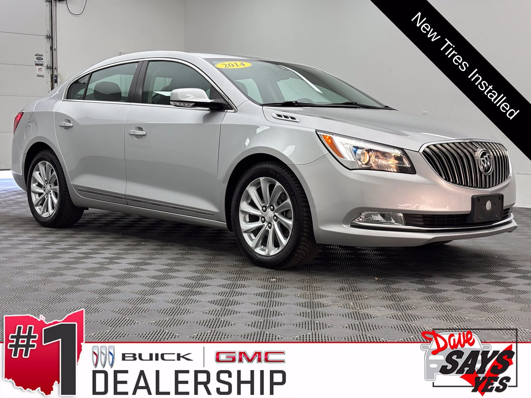 Used 2014 Quicksilver Metallic Buick Leather image 1