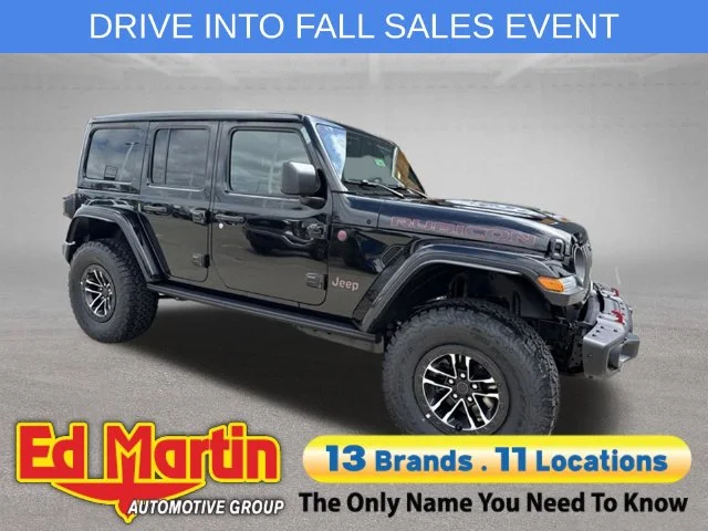 New 2026 Black Jeep Rubicon X image 1