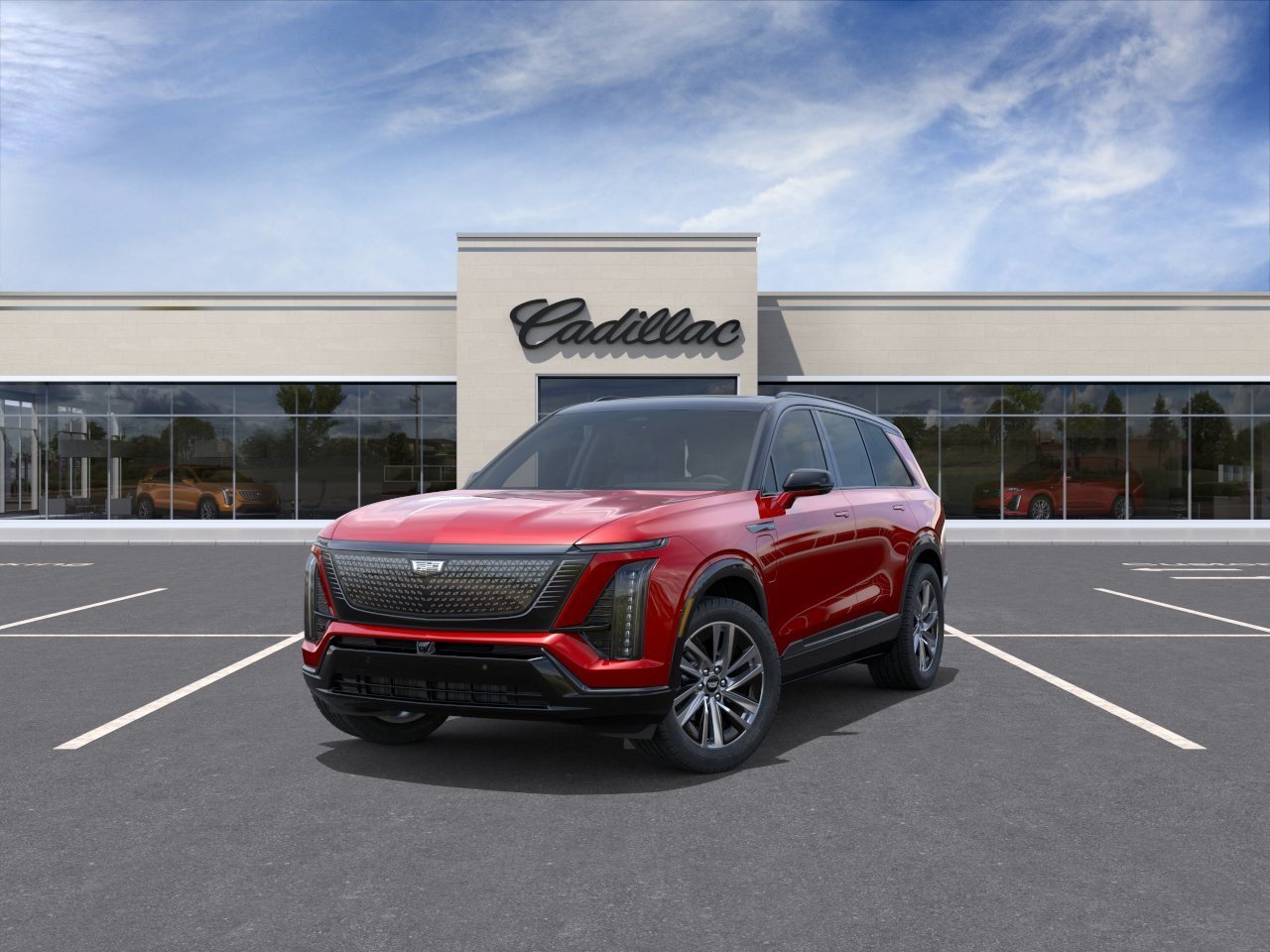 New 2027 Radiant Red Tintcoat Cadillac Sport image 8