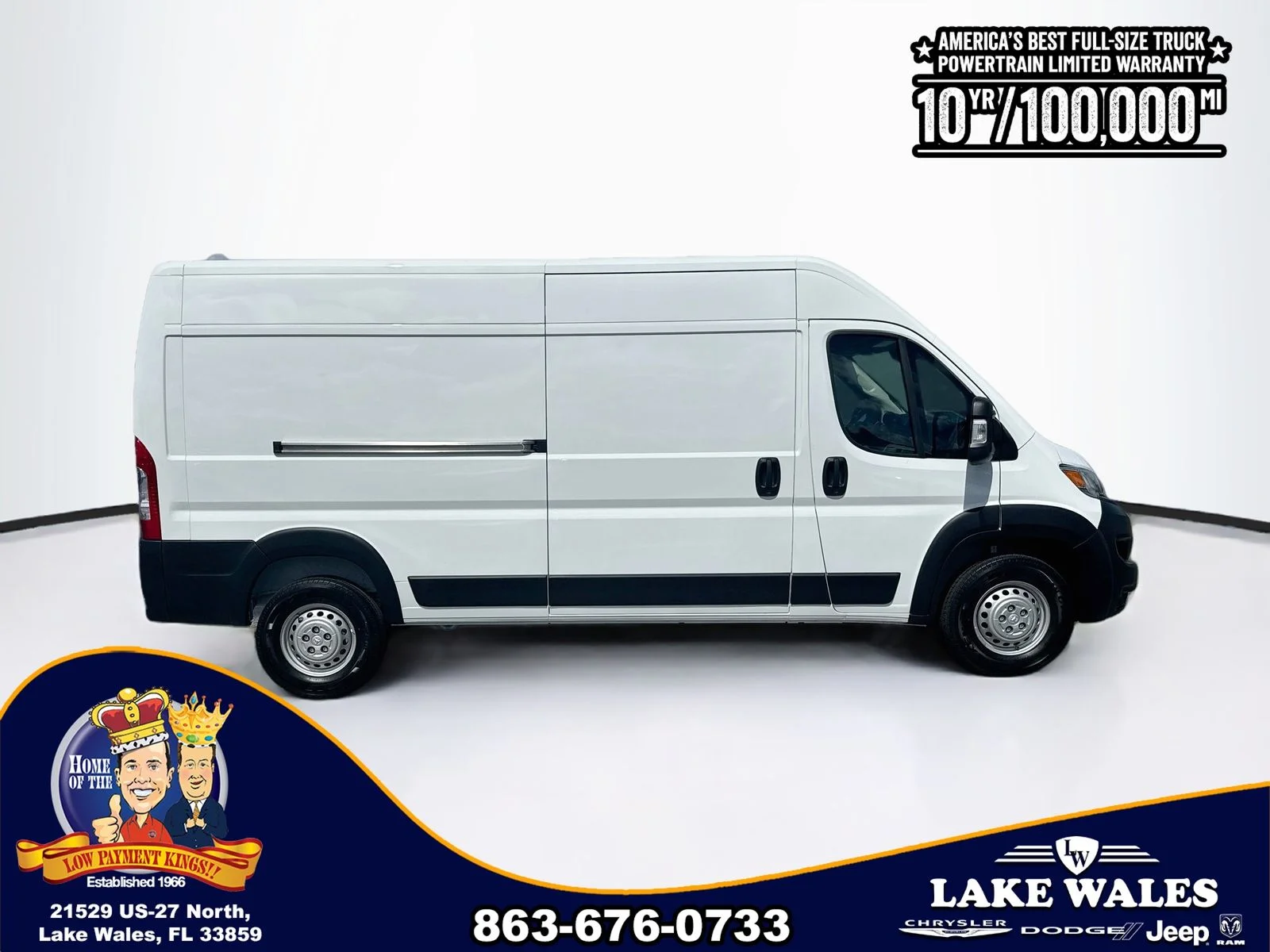 New 2026 Bright White Clear-Coat Exterior Paint RAM  image 7