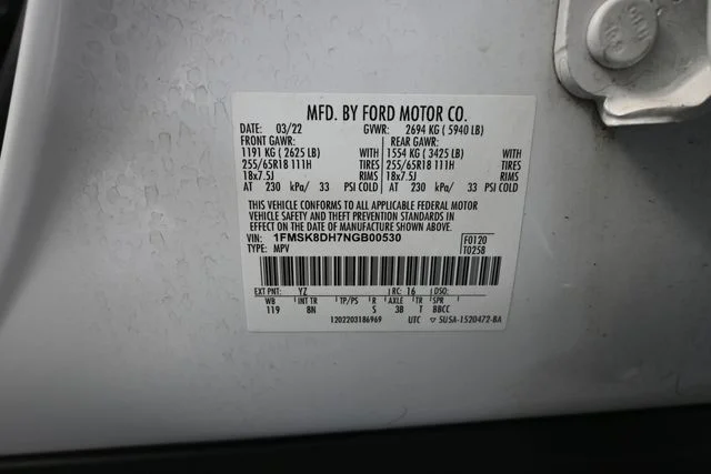 Used 2022 White Ford XLT image 46