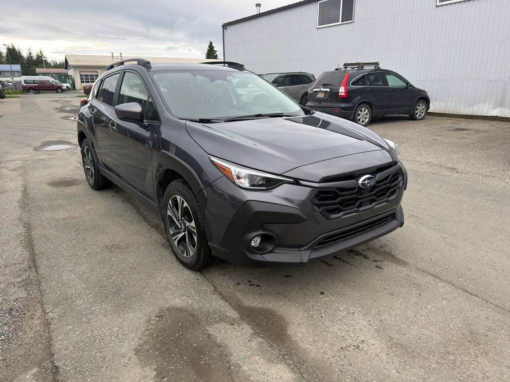 Used 2024 Magnetite Gray Metallic Subaru Premium image 1