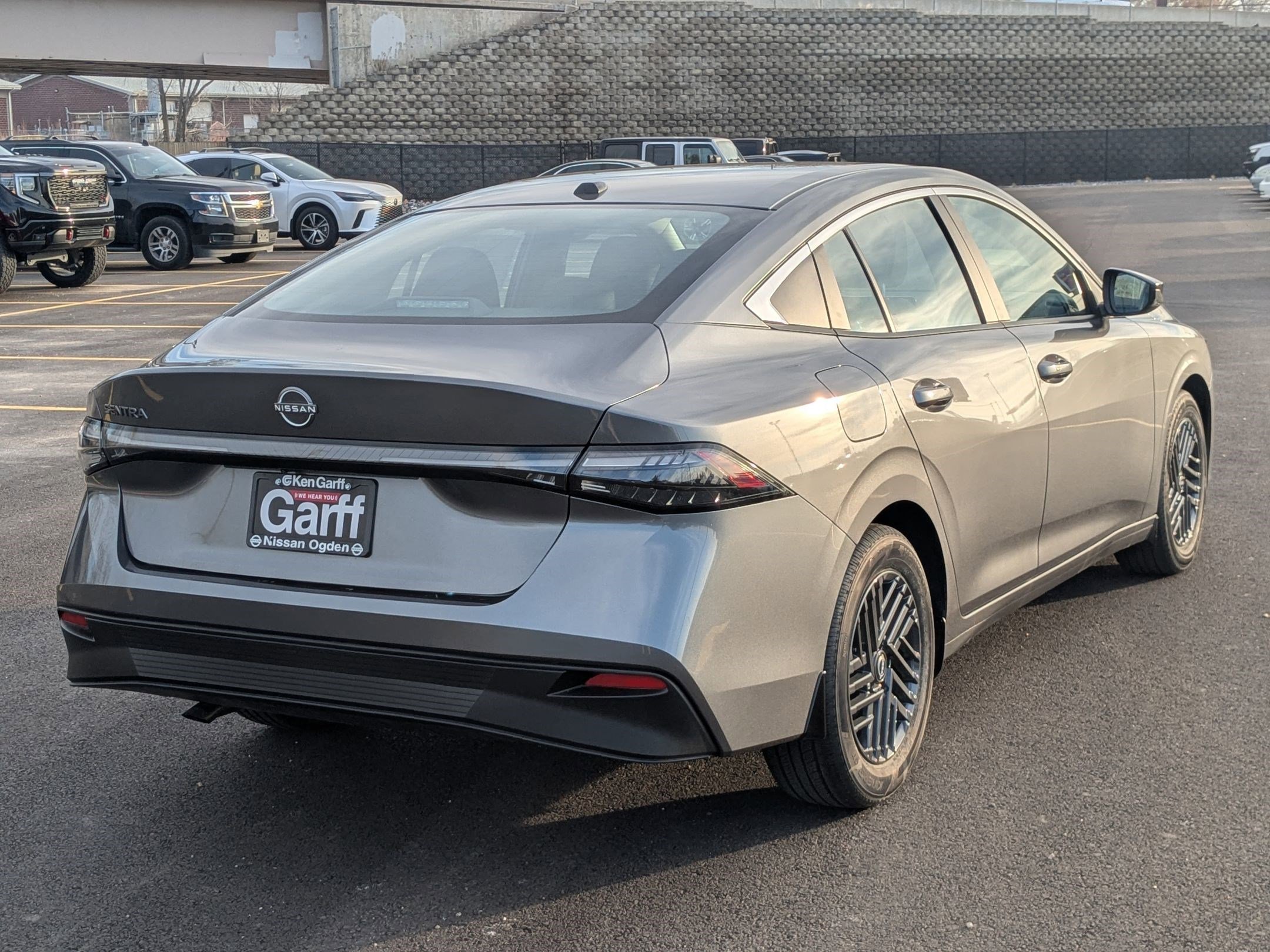 New 2026 Gun Metallic Nissan SV image 3