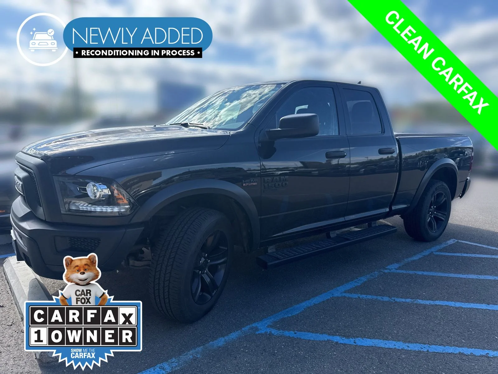 2021 RAM 1500 Classic Warlock 4x4 Quad Cab 6'4's photo