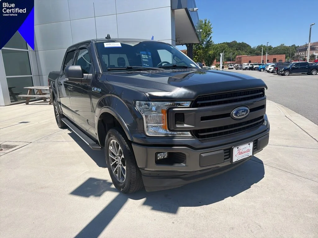 Used 2020 Magnetic Metallic Ford XLT image 1