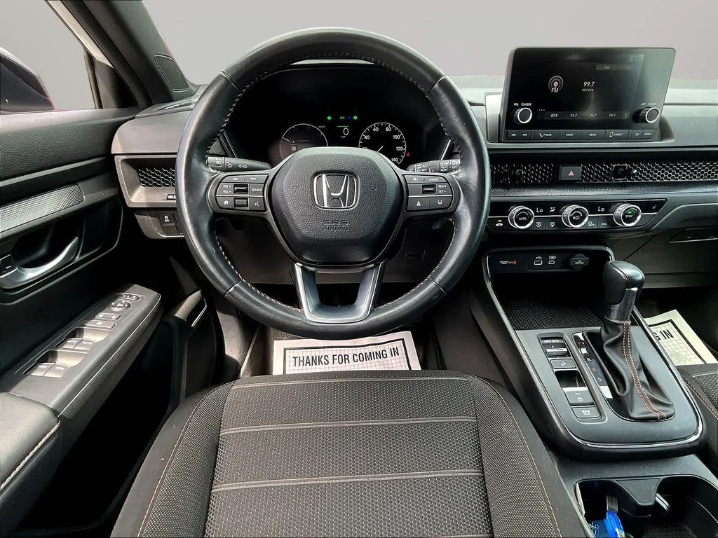 Used 2024 Platinum White Pearl Honda Sport image 8