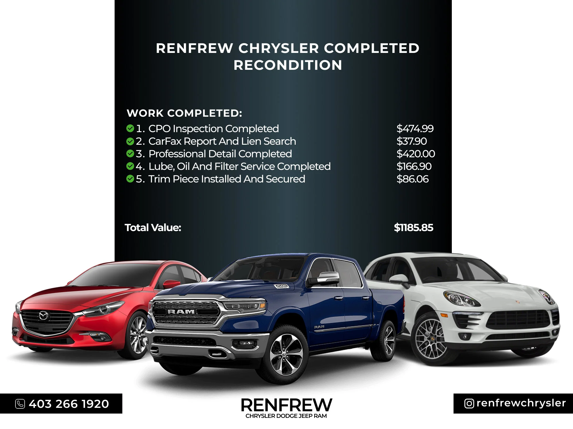 Certified Used 2025 Black RAM Sport * No Accidents | Heated Seats | 360 View Camera | Navigation | One Owner | Twin-Turbo | Alpine image 2