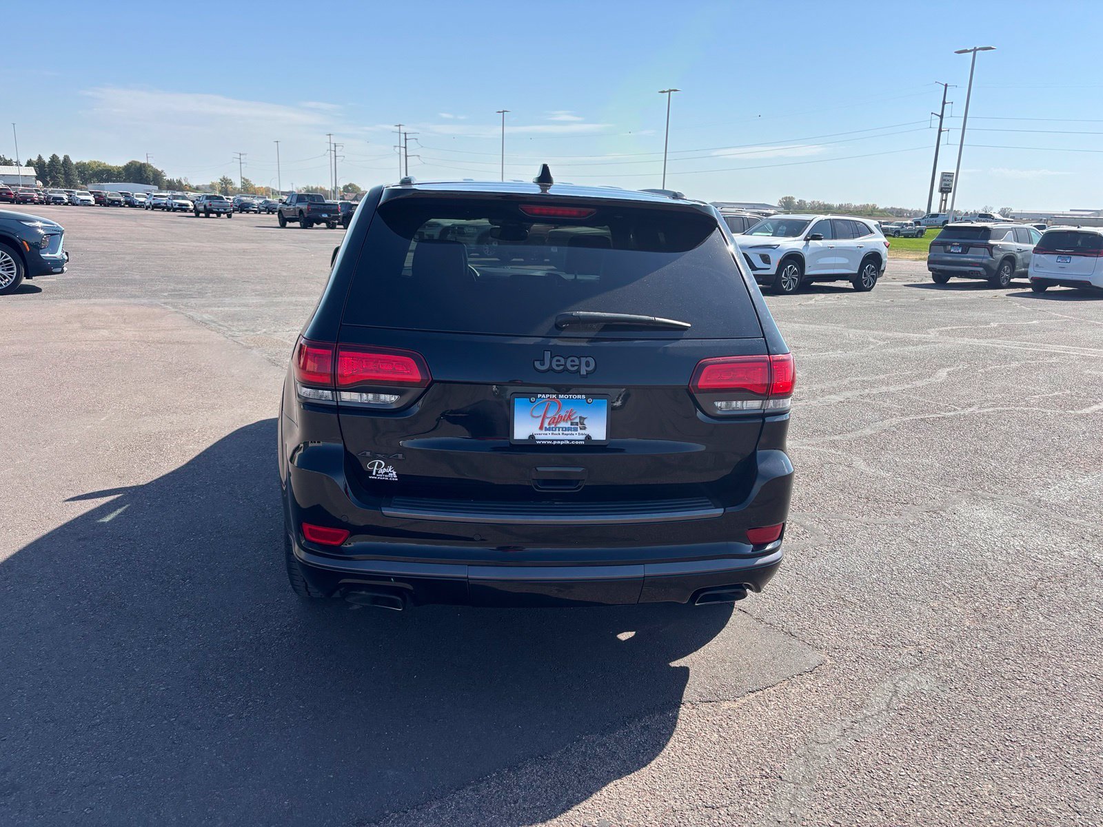 Used 2020 Diamond Black JEEP Overland image 3