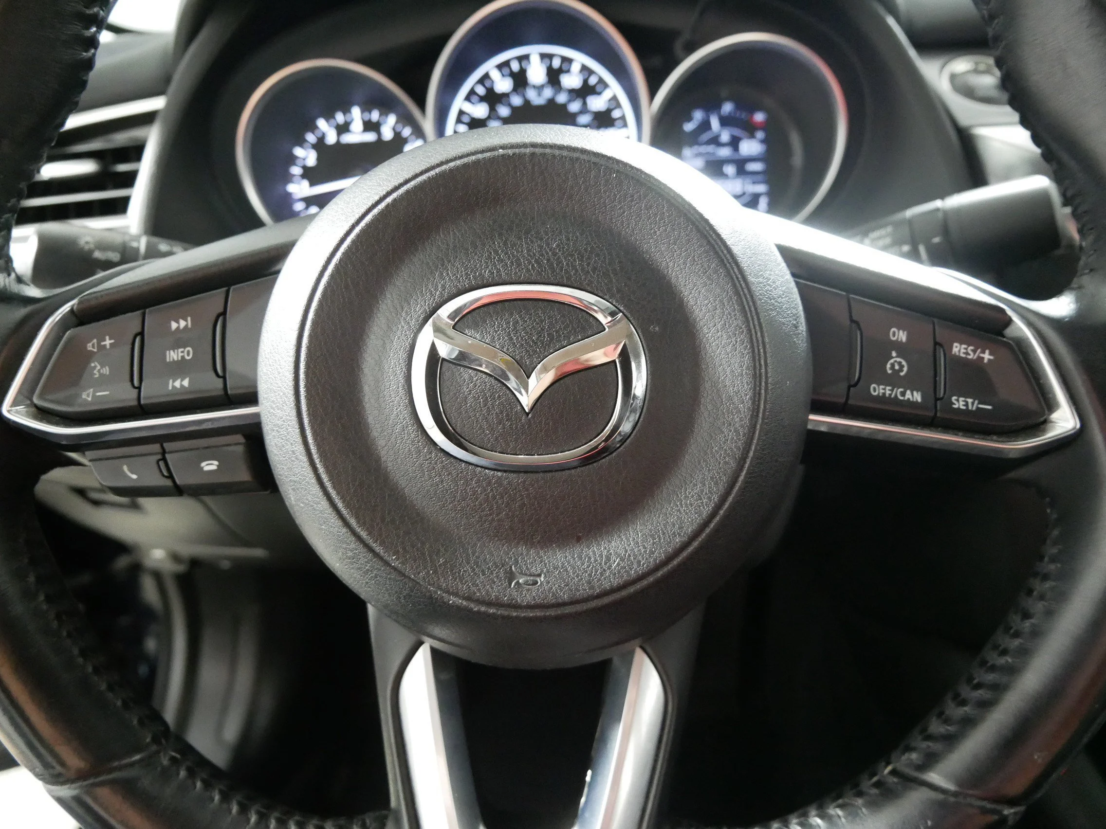 Used 2017 Deep Crystal Blue Mazda Touring image 25