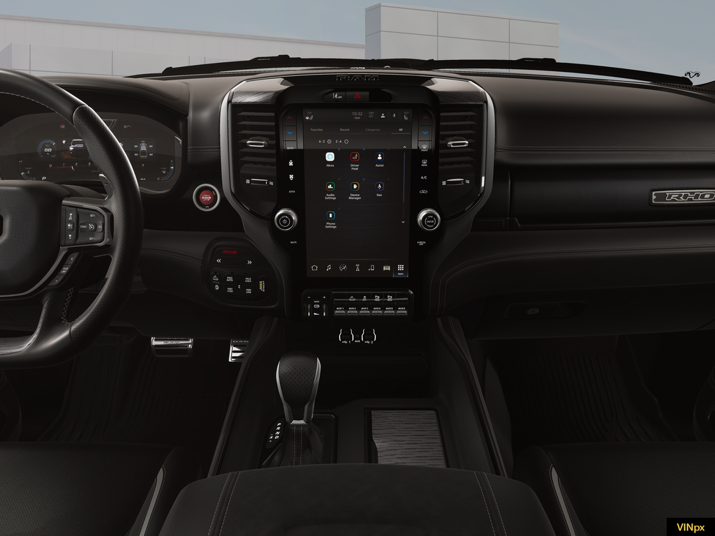 New 2026 Diamond Black Crystal Pearl-Coat Exterior Paint RAM RHO image 17