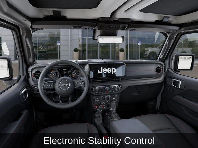 New 2026 Bright White Clear-Coat Exterior Paint Jeep Rubicon image 16