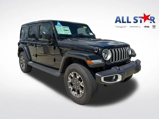 New 2026 Black Jeep Sahara image 1