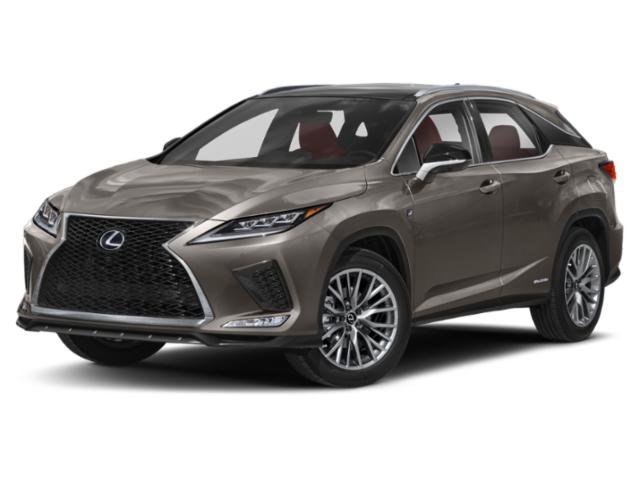Used 2022 Matador Red Mica Lexus RX 450h F SPORT Handling image 4