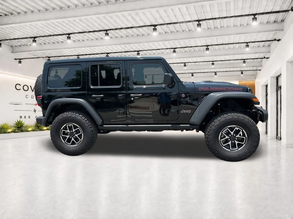 New 2025 Black Clear-Coat Exterior Paint Jeep Rubicon image 14