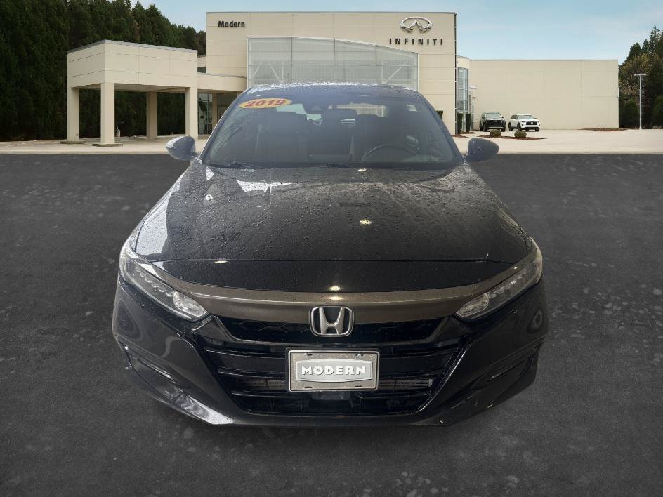 Used 2019 Crystal Black Pearl Honda Sport 2.0T image 2