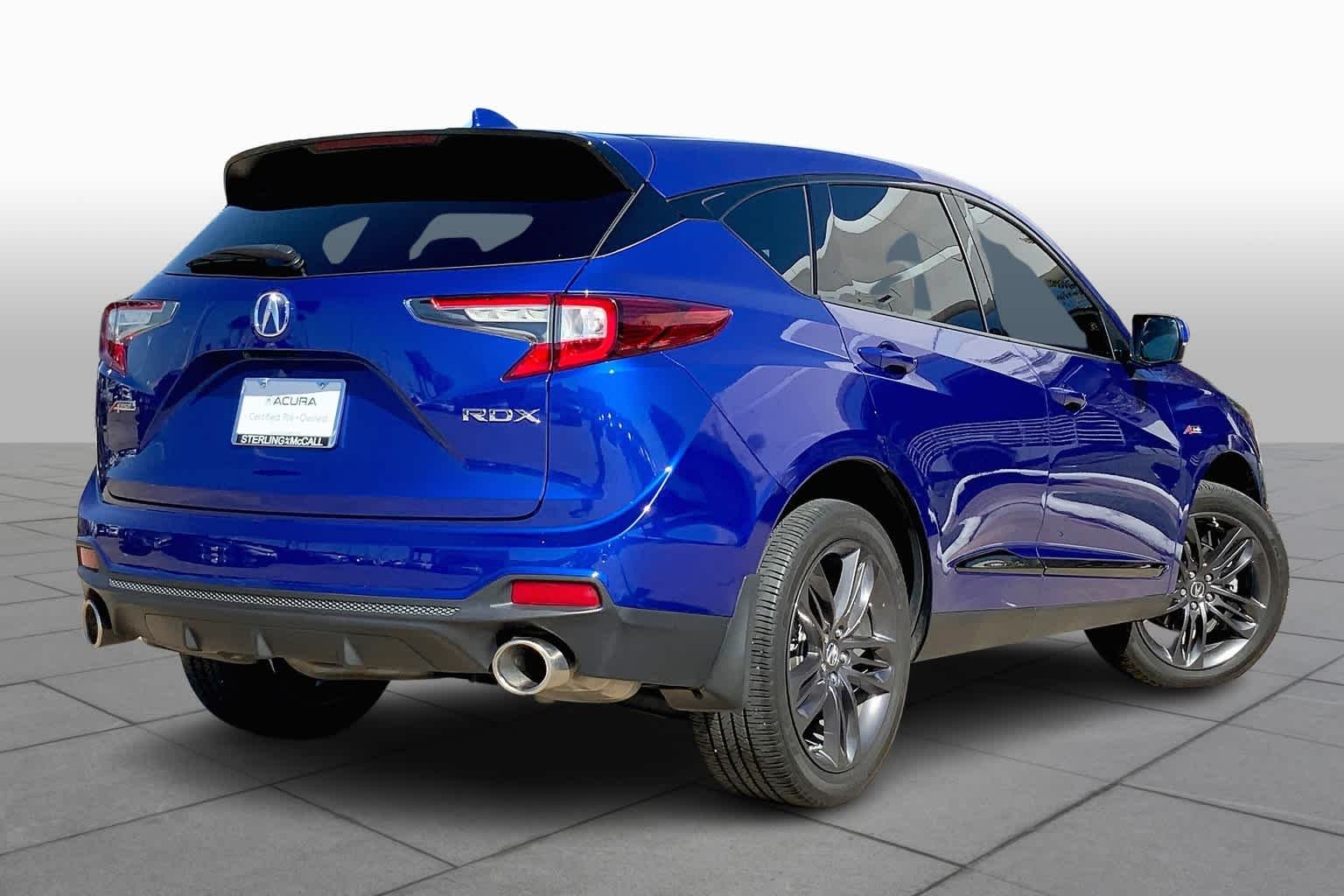 Used 2021 Apex Blue Pearl Acura w/A-Spec Package image 13