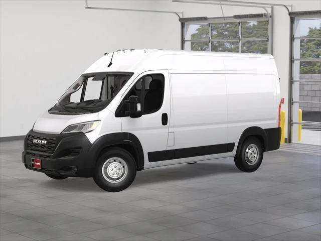 New 2024 Bright White Clear-Coat Exterior Paint RAM High Roof image 118