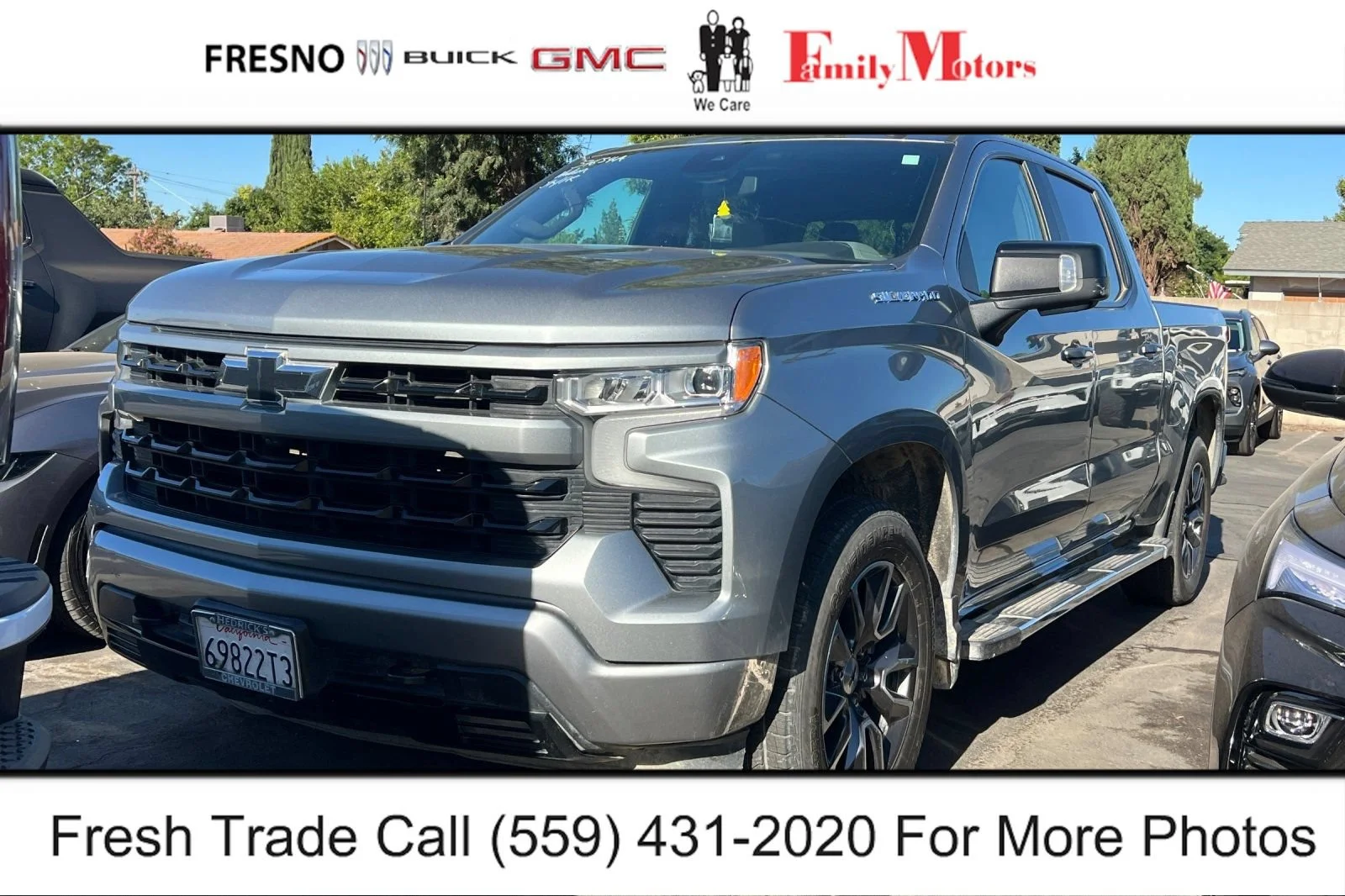 Used 2023 Sterling Gray Metallic Chevrolet RST image 3